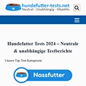 Vergleichsplattform für Hundefutter mit Testberichten und Ernährungstipps