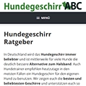 Informationen, Testberichte und Empfehlungen zu verschiedenen Hundegeschirren