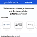 Aktuelle Gutscheine und Rabattcodes für Onlineshops